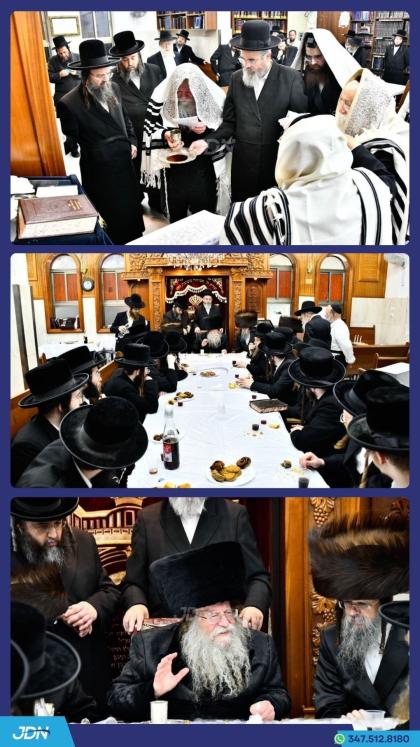 שמחת הברית פון א אייניקל ביי האדמו"ר מקוזמיר