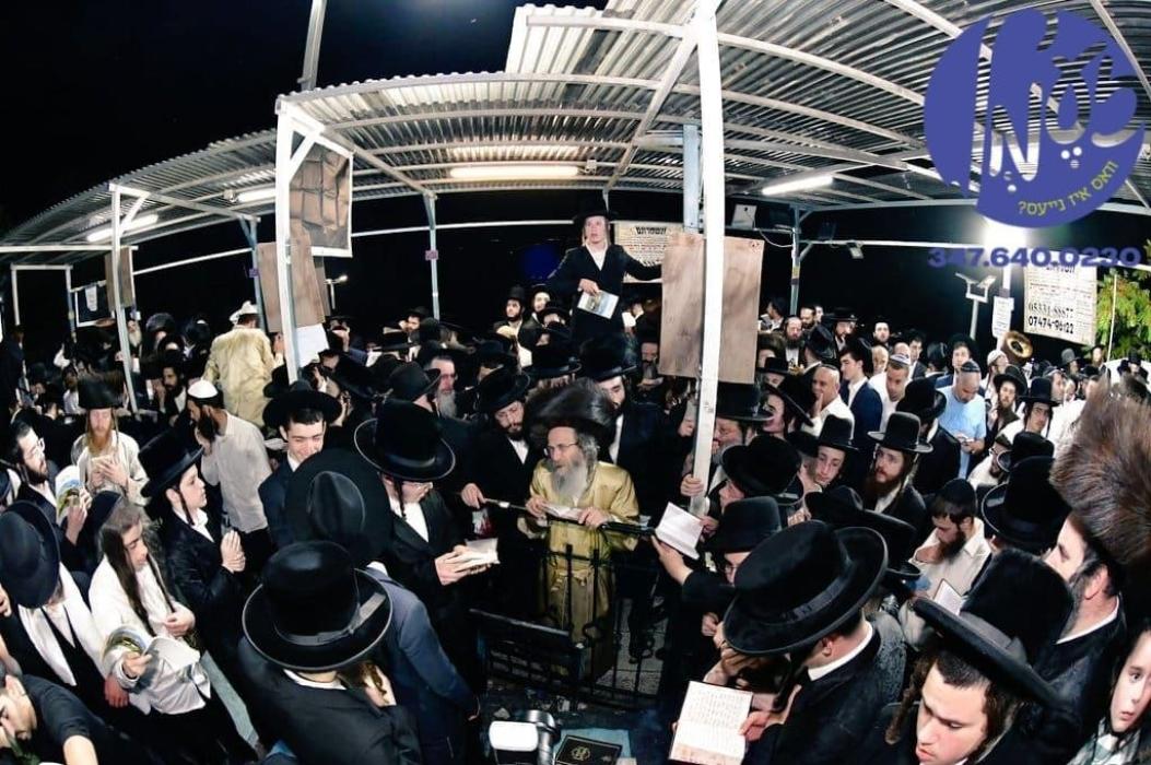צפת - היינט פארטאגס איז המשפיע הגה"צ רבי אלימלך בי