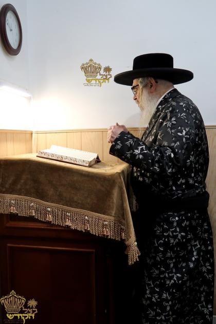🌴בצל הקודש🌴
רבינו שליט"א ביי תפילת מעריב ליל תשעה 