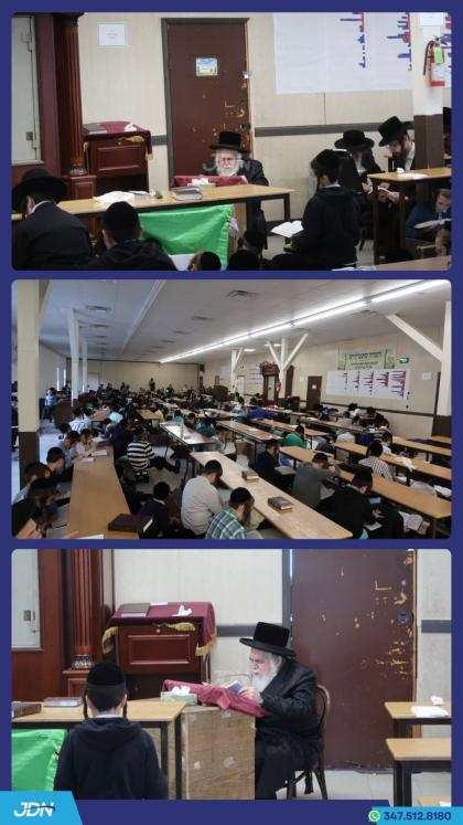 תשעה באב ביי האדמו"ר מצעהלים, אין מחנה צעהלים.