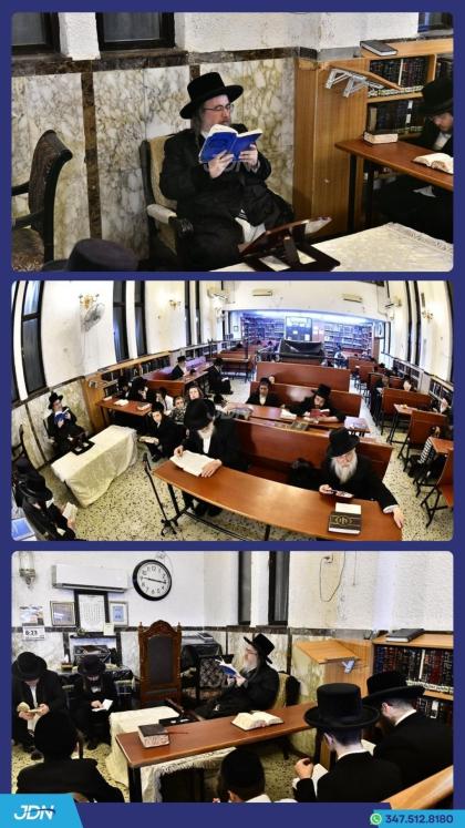 תשעה באב ביי האדמו"ר מביאלא בני ברק.