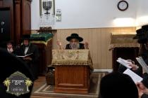 כ''ק רבינו הגה''ק שליט''א ביי קריאת מגילת איכה איכ