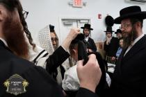 כ''ק רבינו הגה''ק שליט"א ביי תפילת מנחה היינט תשעה