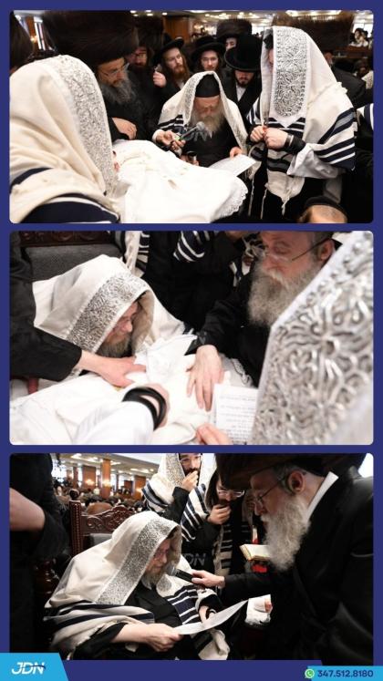 שמחת הברית פון א אור אייניקל ביי האדמו"ר מבעלזא, א