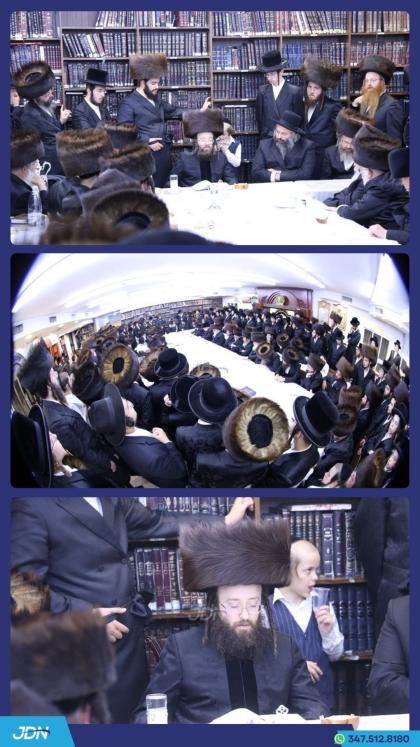 האדמו"ר מקאסוב מוצש"ק אין ירושלים.