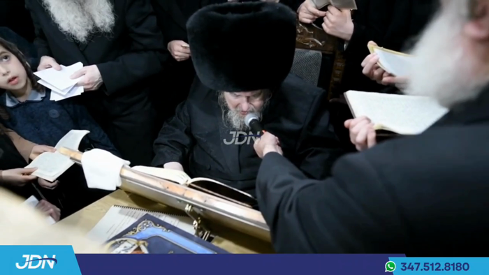 האדמו"ר מבעלזא ביים עלי' לציון פון הרה"ק מבעלזא זי