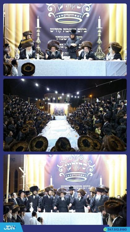 האדמו"ר מסקולען פון לעיקוואד מוצש"ק ביי אחיו האדמו