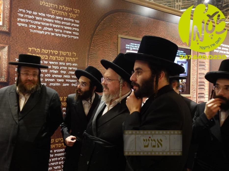 ירושלים - הרה"צ רבי אהרן מרדכי רוקח מבעלזא ביי די 