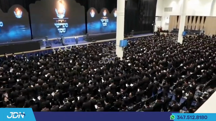 הגה"צ אב"ד וויזניץ אלעד ביים פארזאגן פרקי תהלים בי