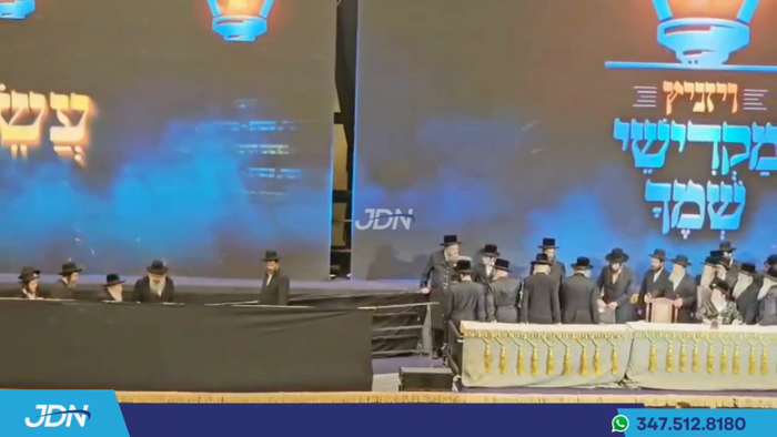 האדמו"ר מגור ביים ערשיינען צום מעמד מקדישי שמך בחצ