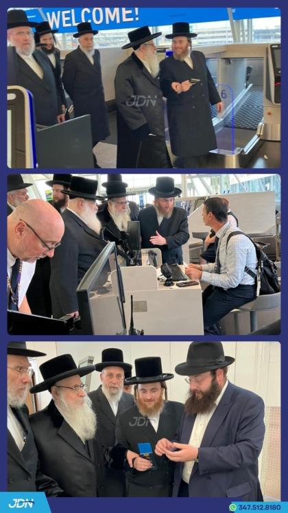 האדמו"ר מצאנז קלויזענבורג ביים פארלאזן ביתו נאוה ק