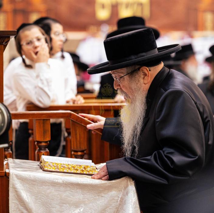 תפילת מעריב איידערן סעודת הילולא
