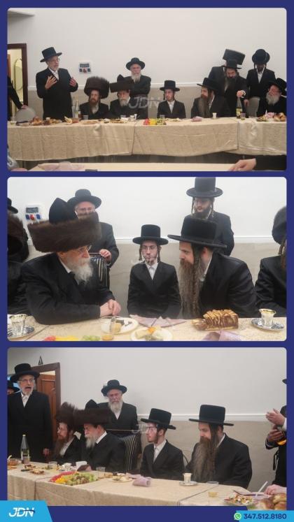 שמחת התנאים פון א אייניקל ביי האדמו"ר מבאיאן, החתן