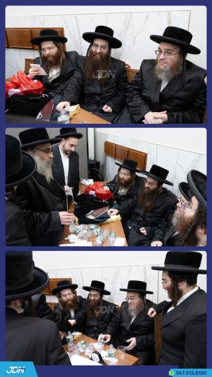 האחים האדמו"רים מבית שמואל צבי ספינקא ביים נעמען ק