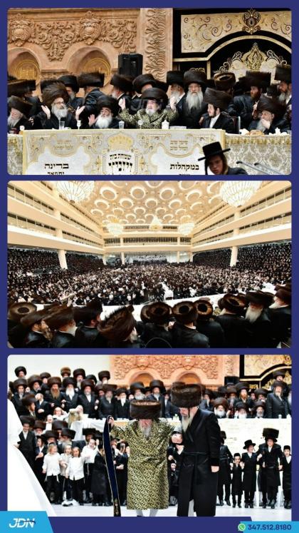 שמחת החתונה פון אן אייניקל פון האדמו"ר מוויזניץ.