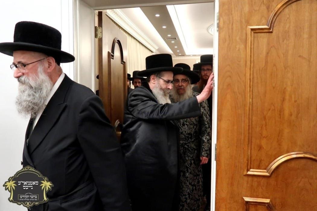 כ"ק אדמו"ר מראחמיסטריווקא שליט''א בביקור בקו''פ אצ