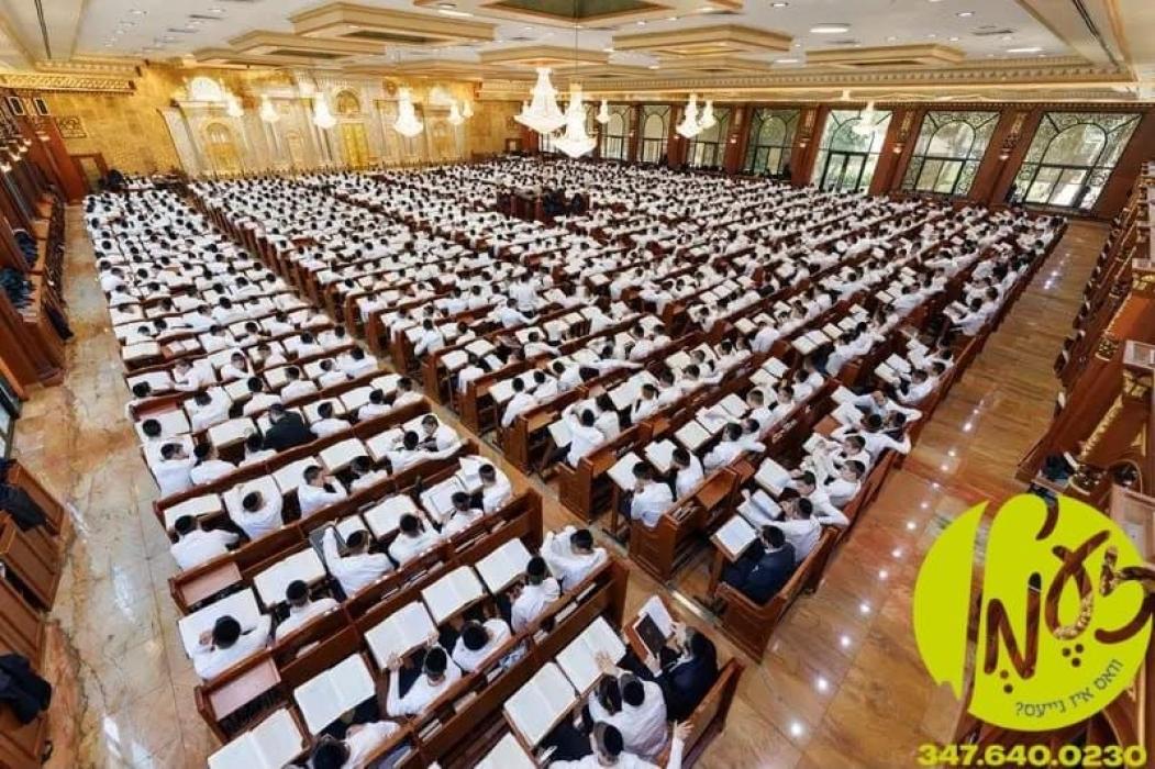 ראשון לציון - הערליכע בילד פון א געפאקטע סדר לימוד