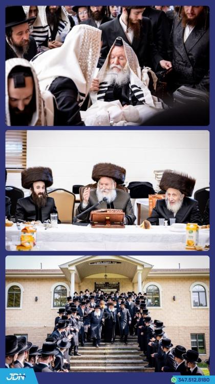 שמחת ברית מילה פון אן אייניקל ביי האדמו"ר מבאבוב, 