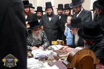 הנהלת כולל שומרי החומות בקו''פ אצל כ''ק רבינו הגה'