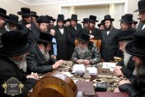 הנהלת כולל שומרי החומות בקו''פ אצל כ''ק רבינו הגה'