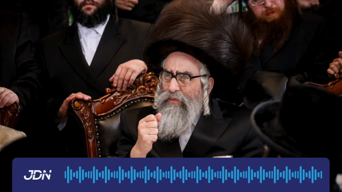 רעקארדירונג: האדמו"ר מוויזניץ פון מאנסי פאדערט פון