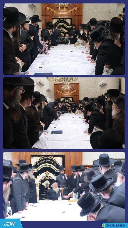 מעמד חנוכת הבית פון ביהמ"ד קארלין סטאלין אין בני ב