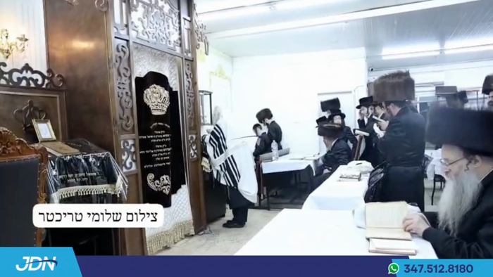 א' סליחות אין חצר הקודש סקולען פון ירושלים.