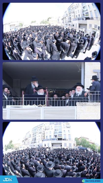 מסע הלוי' פון כ"ק אדמו"ר מקאמארנא מאנהעטן זצ"ל, בי