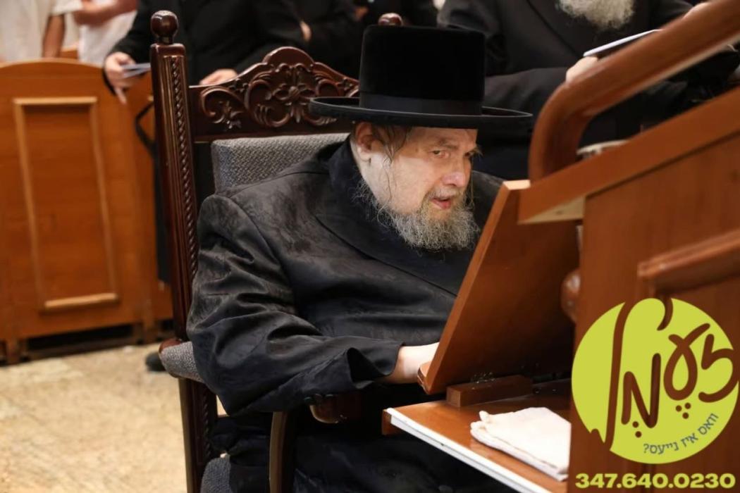ירושלים - חסידי בעלזא איבער די וועלט זענען זיך מתא