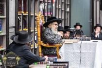 כ''ק רבינו הגה''ק שליט"א ביים פארלערנען א סוגיא שי