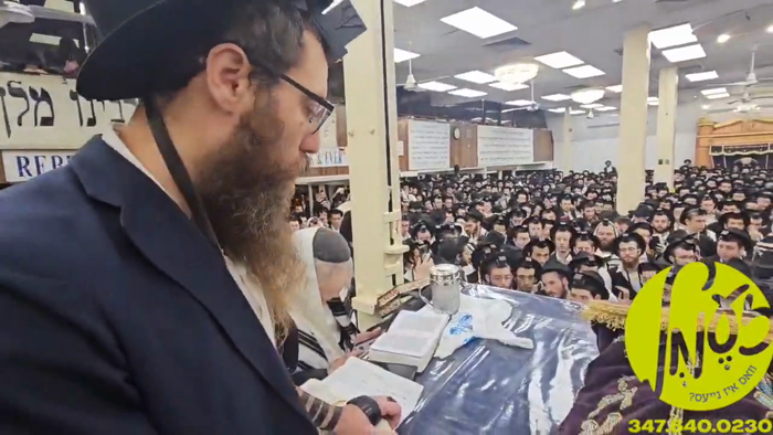 קראון הייטס - לענגערע מי שברך היינט ביי קריאת התור