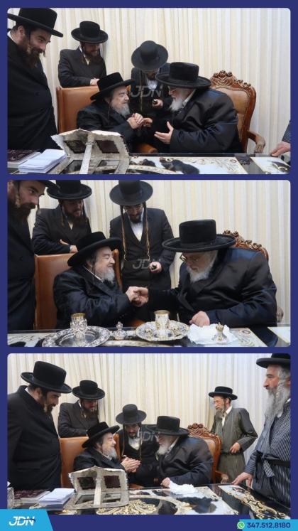 האדמו"ר מתולדות אהרן באזוכט ביי הגה"צ רבי יעקב מאי