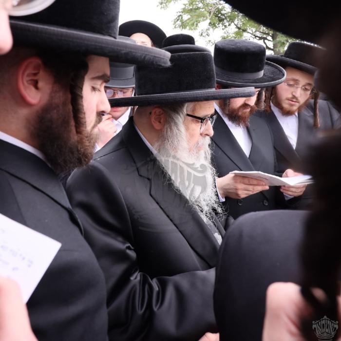 אמירת תשליך פון כ"ק מרן אדמו"ר שליט"א נעכטן נאך קר