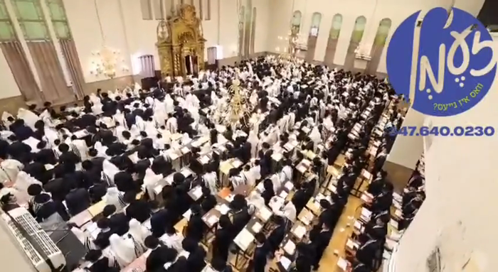 בני ברק - די הייליגע אטמאספערע אין היכל ישיבת פאנא