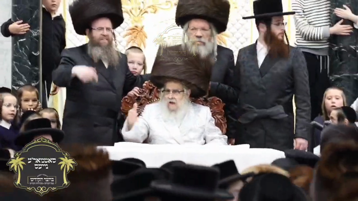 מעמד 'שמחת בית השואבה' רבתי, ליל אושפיזא דאהרן כהנ