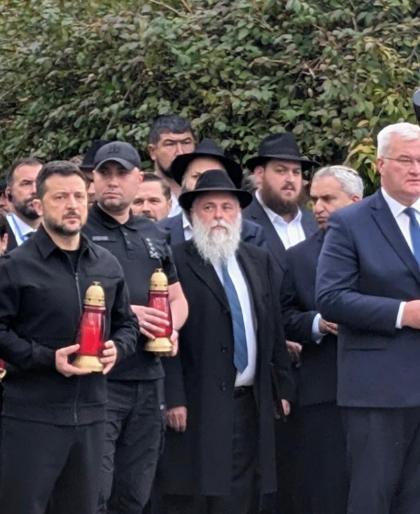 אוקראינע'ס פרעזידענט וולאדימיר זאלענסקי, צוזאַמען 