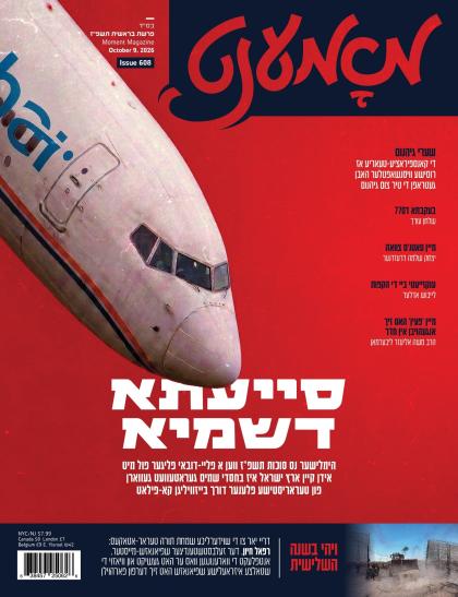 דעקל פון מאמענט מאגאזין איבער די שרעקעדיגע אינצידע