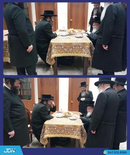 הרה״צ ר׳ דוד דוב דושינסקיא רב דביהמ״ד אהל פיגא בקר
