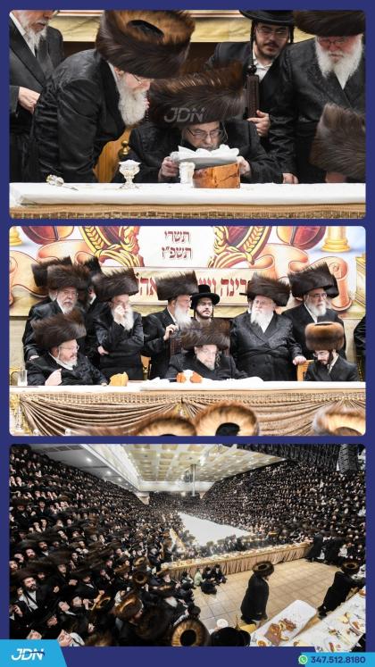 שמחת התנאים פון אן אייניקל פון האדמו"ר מבעלזא.