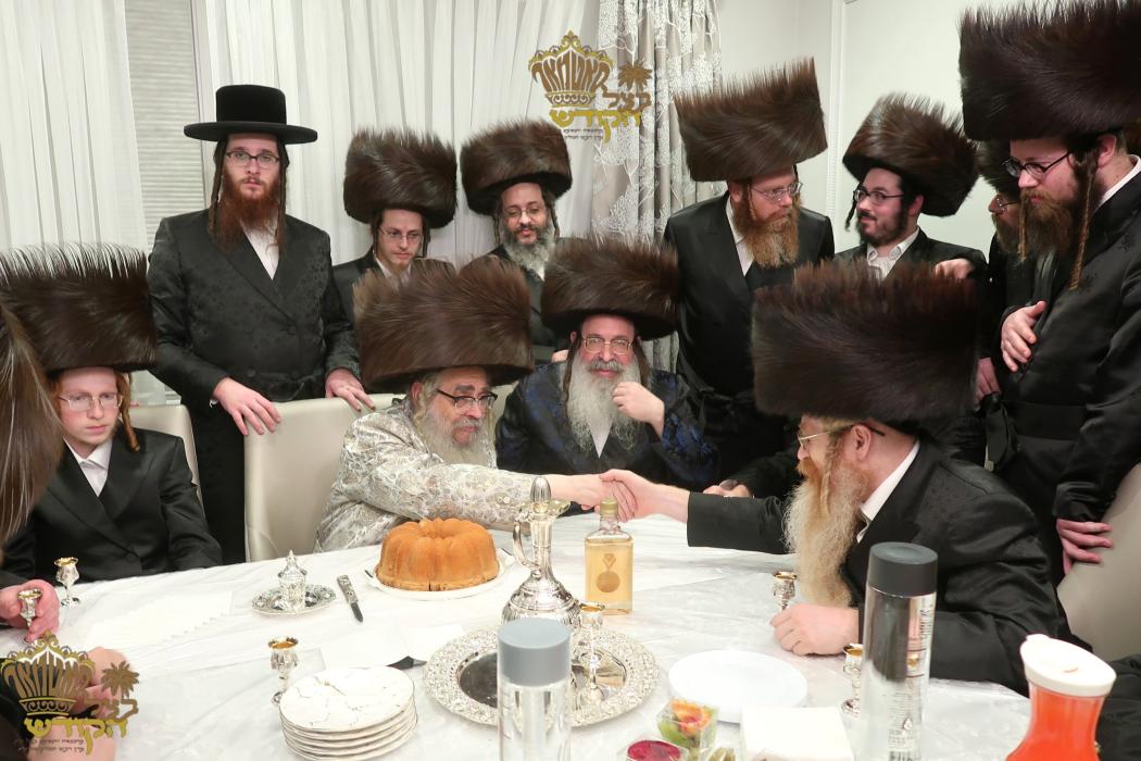 🌴בצל הקודש🌴 
רבינו שליט"א אויף א מסיבת לחיים אין ש