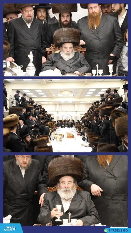 האדמו"ר מסטוטשין מוצש"ק אין ירושלים.
