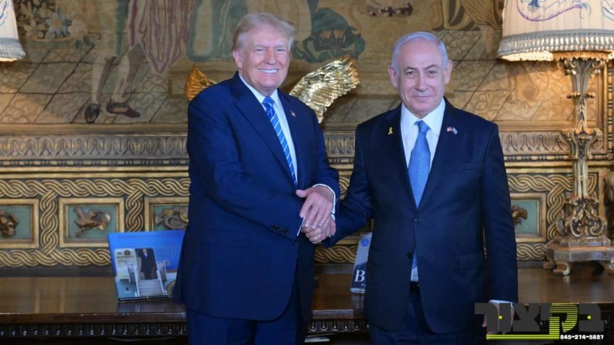 פרעזידענט טראמפ זאגט פאר מדינת ישראל'ס טשענעל 12 א