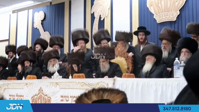 שמחת החתונה פון אן אייניקל פון האדמו"רים מסאטמאר א