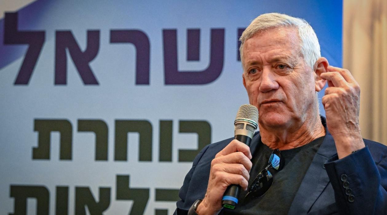 מדינת ישראל ח"כ בעני גאנץ אז ער וועט זיך ארויסציען