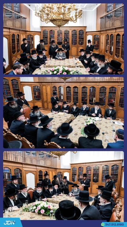 ניו יארק גאווערנער האוקעל באזוכט ביי האדמו"ר מסאטמ