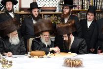 🌴בצל הקודש🌴 
רבינו שליט"א ביים שמחת הברית פון נכד 