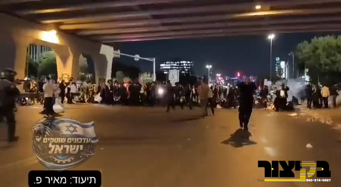 היציגע פראטעסטן אין ארץ ישראל ווען חרדי'שע פראטעסט