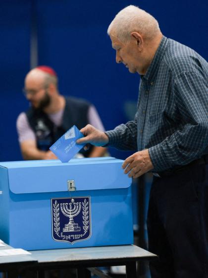 מיליאנען ישראלים האבן שוין אפגעגעבן זייער שטימע, מ