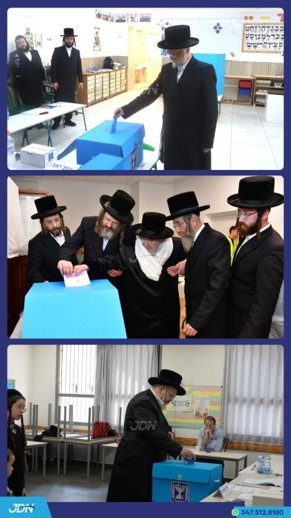 האדמו"רים מוויזניץ, סערט וויזניץ און הרה"צ רבי אהר