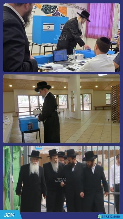 האדמו"רים מבאיאן, דזיקוב וויזניץ און מאדזיץ ביים ו